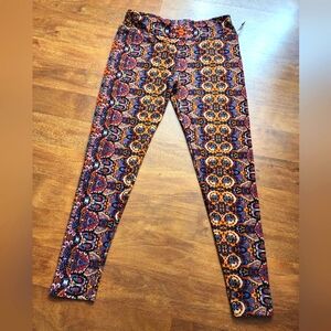 LULAROE Legging good condition color multicolors